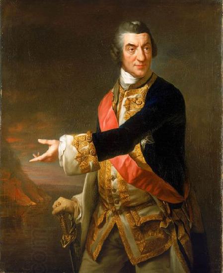 Richard Brompton Admiral Sir Charles Saunders oil painting picture